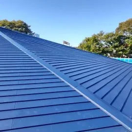 多角形屋根工事