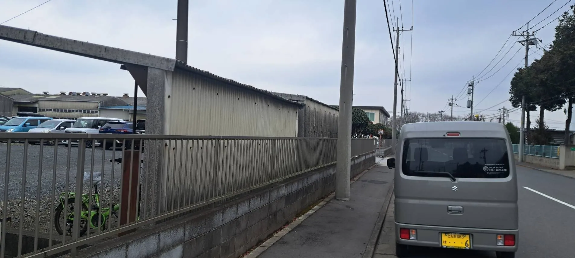 駐輪場の屋根・壁リフォーム